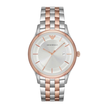 Montre homme Emporio Armani  À Cadran Argenté 11044