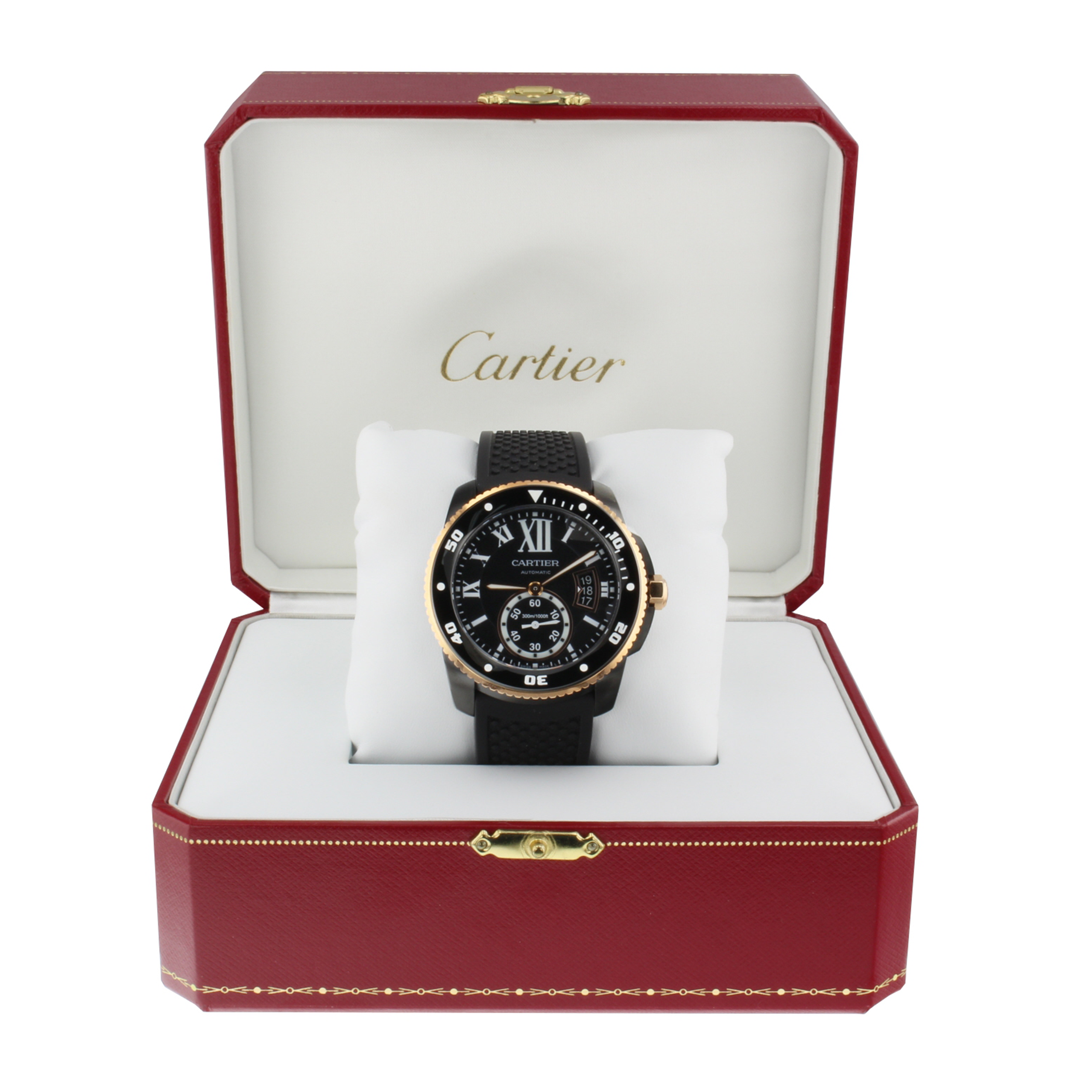 Montre cartier homme online calibre