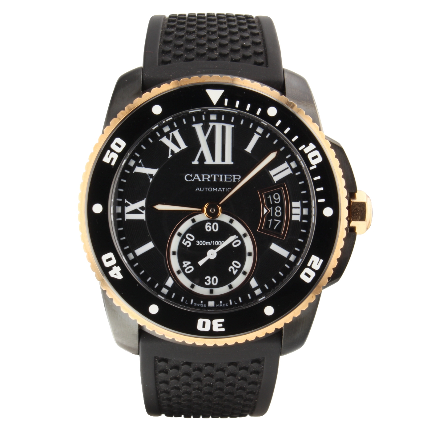 Montre cartier best sale homme calibre