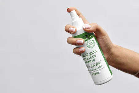 ماء مقطر النعناع 100 ملل ( باك من 3 عبوات)