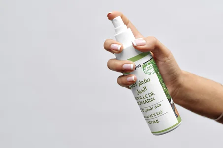 مقطر اكليل الجبل 100 ملل ( باك 3 عبوات)