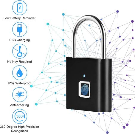 قفل البصمة الذكي