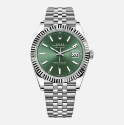 ROLEX DATEJUST  GREEN
