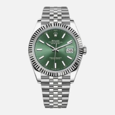 ROLEX DATEJUST  GREEN