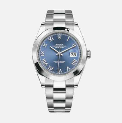 ROLEX DATEJUST  BLUE ROMAN