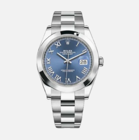 ROLEX DATEJUST  BLUE ROMAN