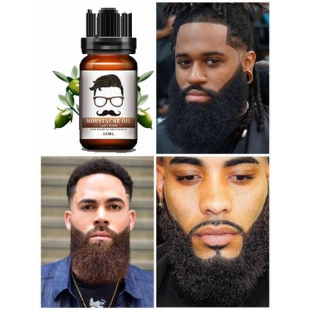 Huile Organique de pousse Barbe