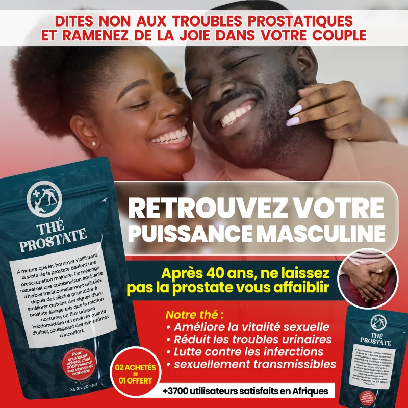 EZER™ vous libère des signes dangereux liés à la prostate et à la faiblesse sexuelle