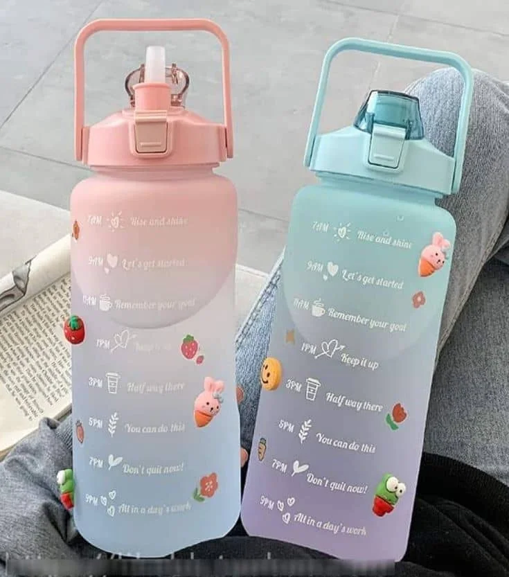 💧 Bubbina 2L — Hydratation & Routine Girl 🌸