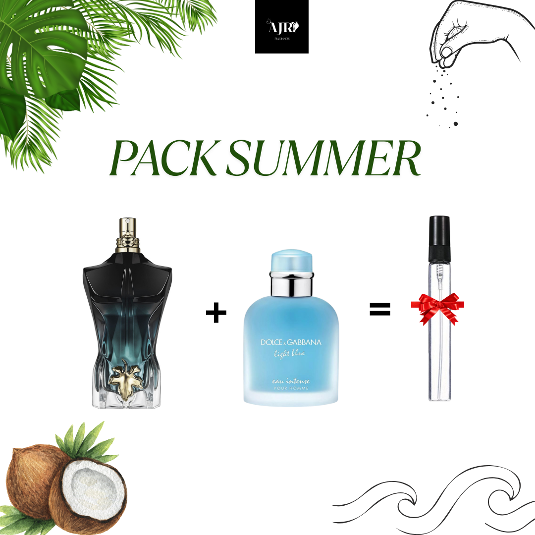 10 ML LE BEAU LE PARFUM +10 ML DOCCY GABANA LIGHT BLUE EAU INTENSE  + 10ML GRATUIT