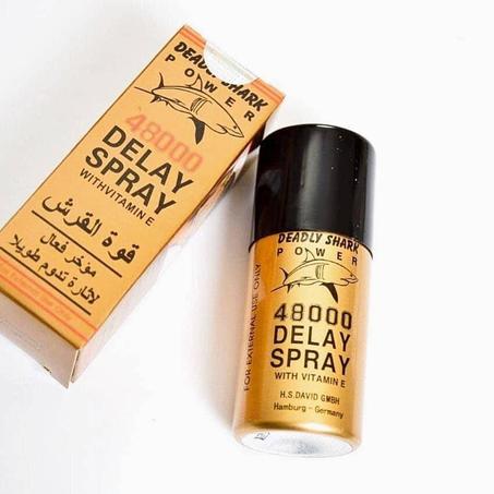 بخاخ قوة القرش 48000 لتأخير القذف_الالماني الذهبي - الأصلي