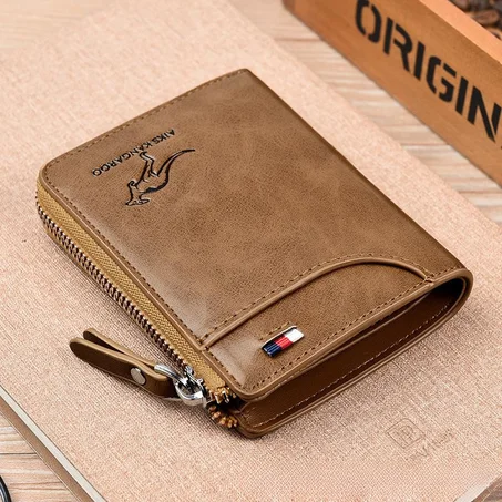 🦘 Portefeuille Kangaroo Homme – RFID