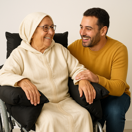 وسادة الراحة للكراسي المتحركة