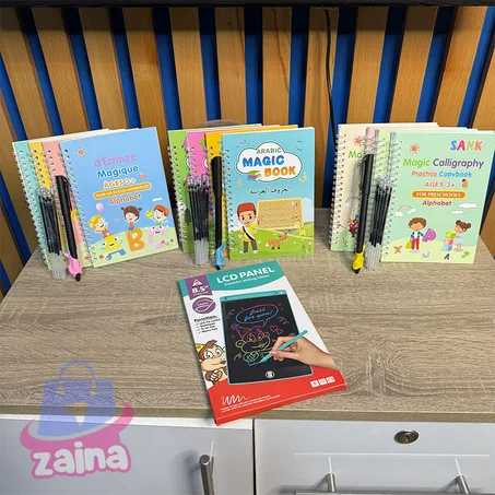 12 كتاب سحري + 30 عمارة + طابليط إلكترونية ( التوصيل مجاني 🎁  )