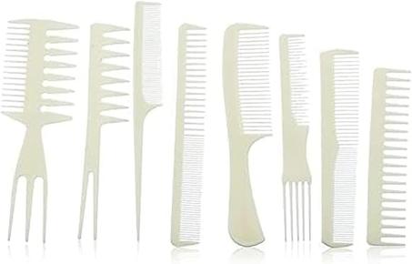 Juego de peines MT, colores surtidos, 8 piezas