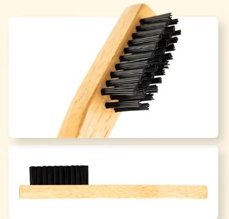 Cepillo peine para el cabello con mango de madera, cepillo para peinar el cabello