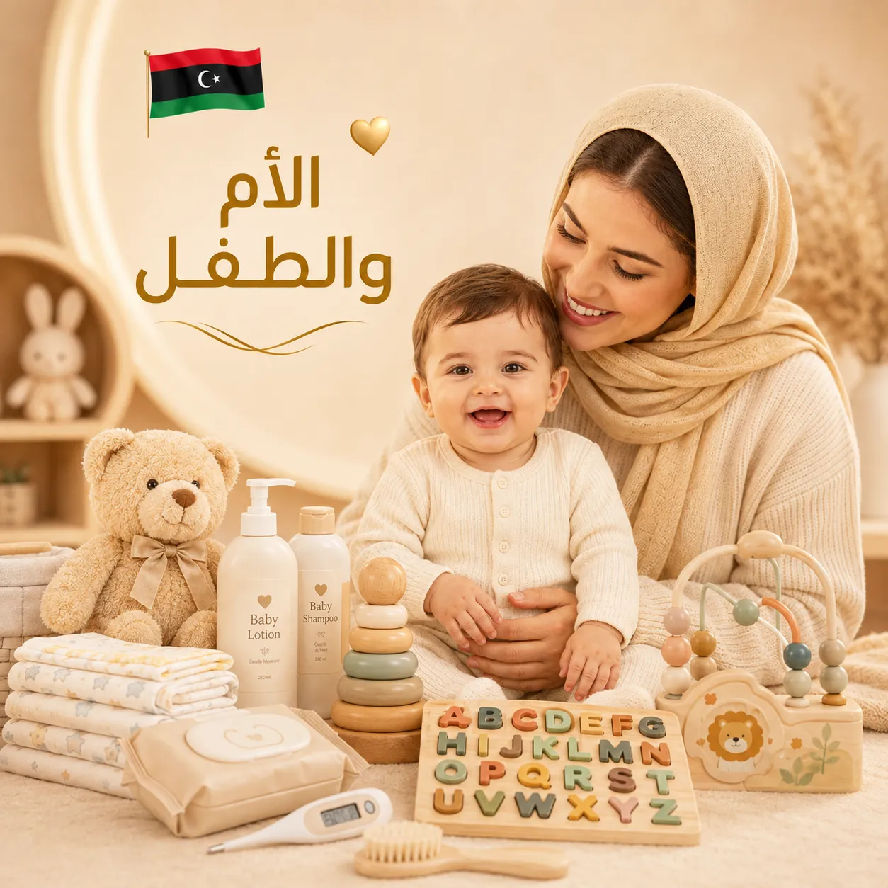 الأم والطفل