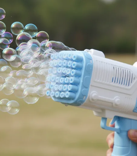 مسدس الفقاعات السحري.