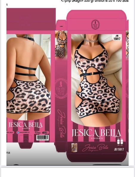 LEOPARD-LINGERIE JESSICA BELLA