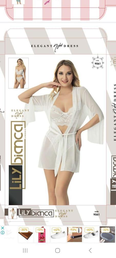 LILY BIANCA WHITE NIGHT WEAR