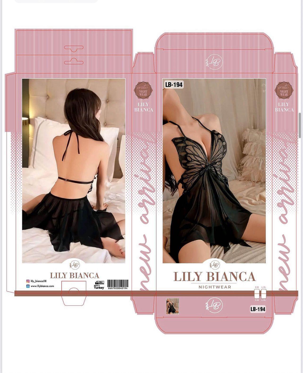 liliy bianca lingerie buttterfly