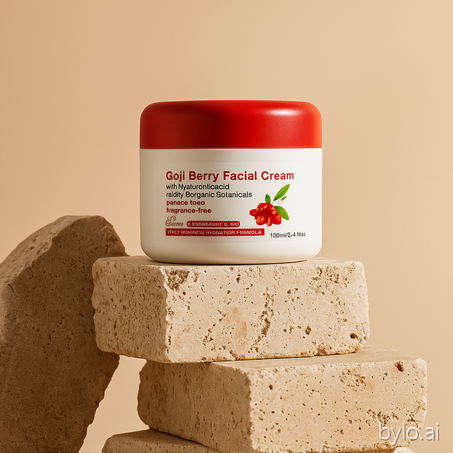 ✨ كريم جوجي بيري للوجه بحمض الهيالورونيك والريتينول