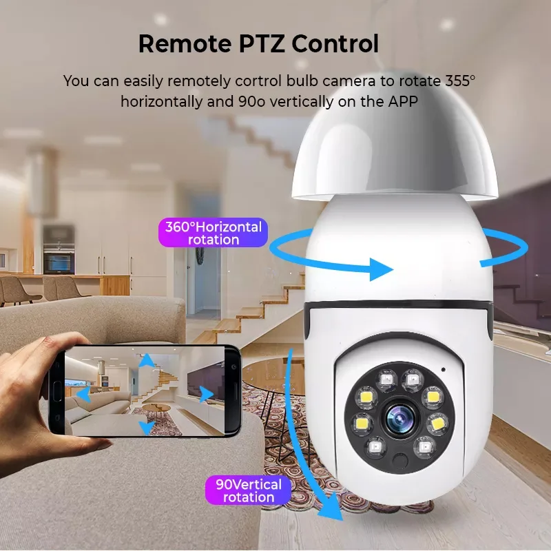 Caméra de surveillance de sécurité sans fil