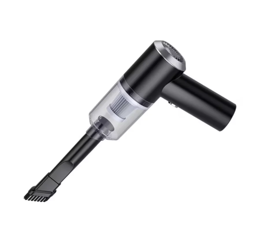 Aspirateur de Voiture Aspirateur à Main Sans Fil 120W 6000Pa Haute Puissance Lumière LED Intégrée Aspirateur Portable Adapté pour Voiture Maison Bureau Poils d'Animaux