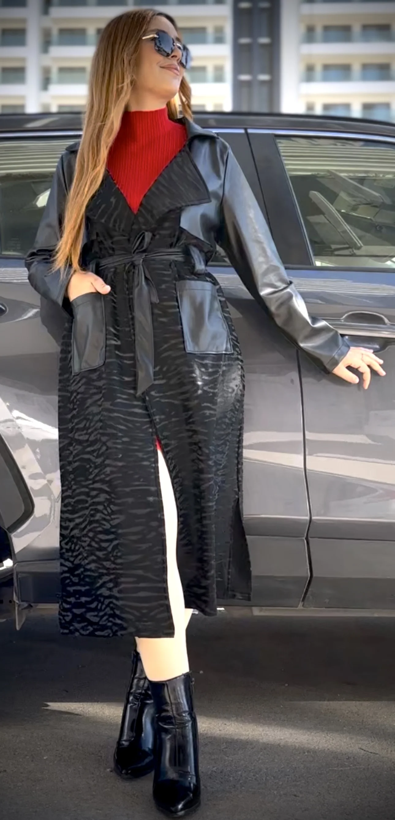 أناقة الشتاء تبدأ بمعطف سكاي الفاخر 🖤