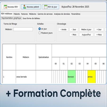Logiciel de gestion pour votre cabinet + Formation Compléte