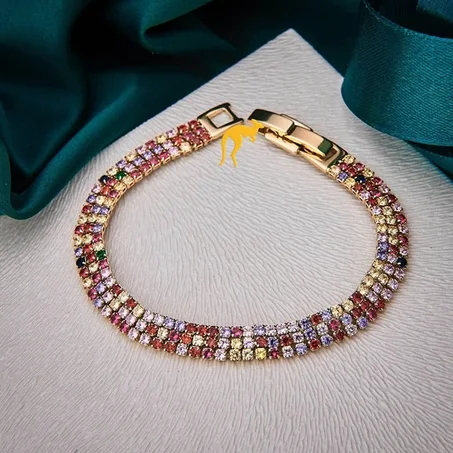 سوار متعدد الألوان Multi-coloured bracelet- Xuping - 615