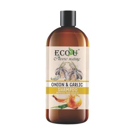 إيكو شامبو - بصل و ثوم ECOU Shampoo -Onion & Garlic