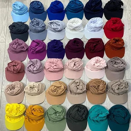 كاسيت مع شال Cap with a shawl- S002