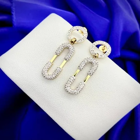 زوج من الأقراط Pair of earrings -Xuping E002