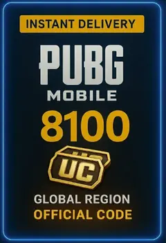 PUBG Mobile - 8100 UC
