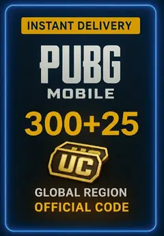 PUBG Mobile - 300+25 UC