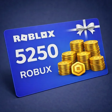 Gift card - 5250 Robux
