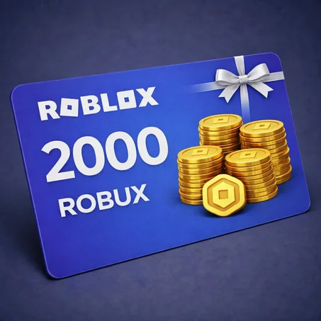 Gift card - 2000 Robux