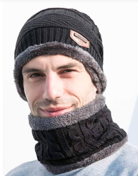 باك الحماية ضد البرد - قبعة و كاشكول للرجال والنساء