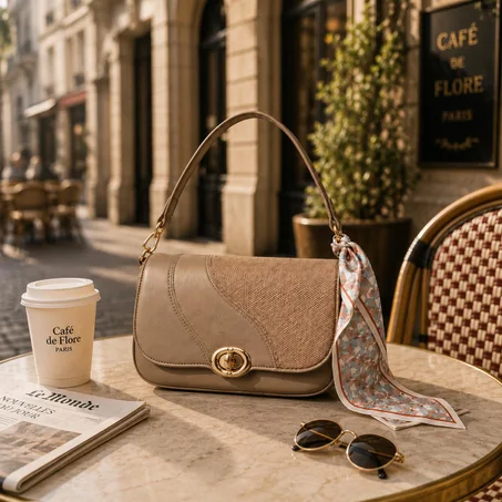 Sac Bandoulière Paris Chic