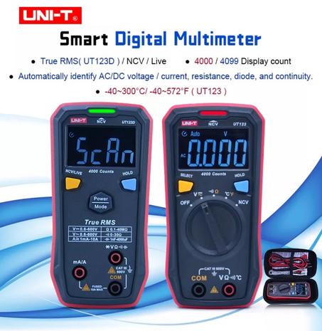 UNI-T UT123 Mini Digital Multimeter