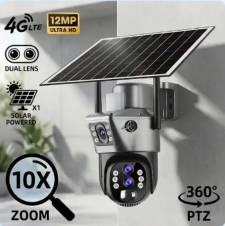 كميرة الطاقة الشمسية مع خاصية تتبع الحركة