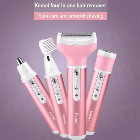Kemei 4 في 1 لإزالة الشعر