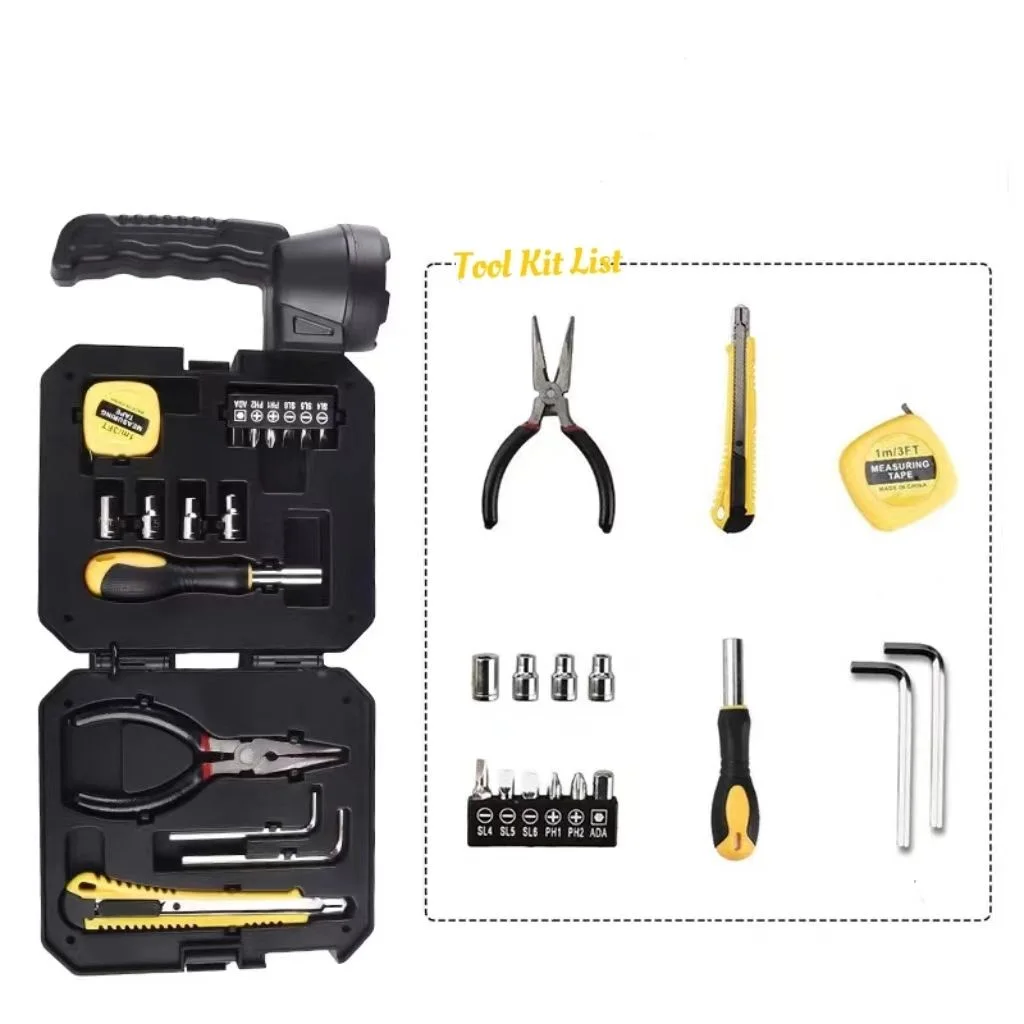 مصباح نقال مع صندوق ادوات