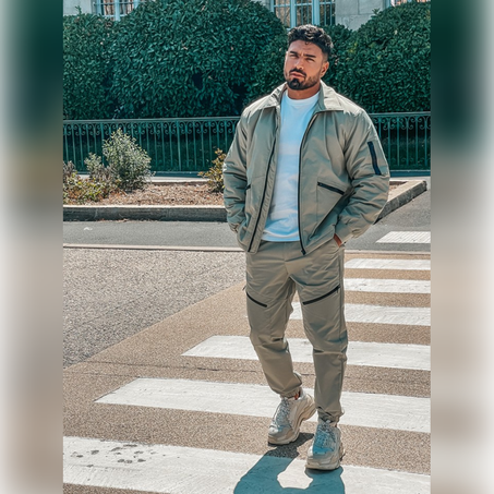 Bomber jacket et pantalon