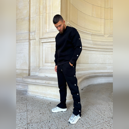 ENSEMBLE JOGGING A PRESSION