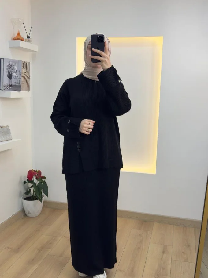 أنصومبل 2 بياس أنيق عصري –دفئ راحة و أناقة