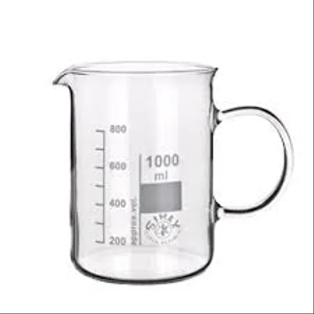BECHER EN VERRE AVEC BRAS 250 ML