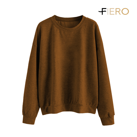 Sweatshirt marron