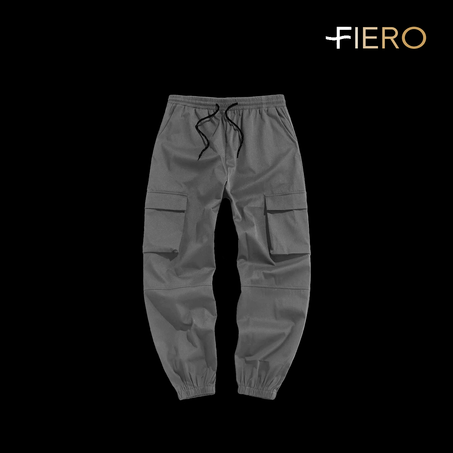 Jogger à poches gris